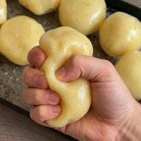 Fidget Squeeze Toy Soft Fake Potato Craft Decoration Pinch Toy for Adults Teens Indoor Classroom Work Travel Home Birthday