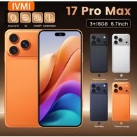 IVMI 17Pro Max Smartphones Android 10.0 Dual SIM 6.7"Display 3GB RAM 16GB ROM WIFI Bluetooth Play Store 4G Small Mobile Phone image 4