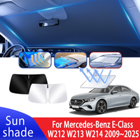 Car Sun Visor For Mercedes-Benz E-Class W212 W213 W214 2009~2025 Front Windshield Sunshade Heat Insulation Summer Accessories