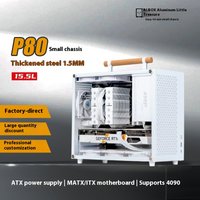 ALBOX Aluminum Xiaobao P80 Portable A4 Portable Mini Compact Air Cooled ATX Power Supply Desktop ITX Small Chassis MATX