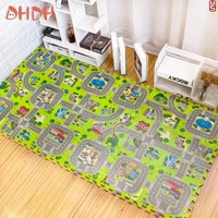 Baby Spielen Matte 9 teile/los Kinder Teppich Playmat Kinder Teppich Weichen Boden Spielzeug Straße Verkehr Weichen Boden Wohnkultur EVA Kinder schaum