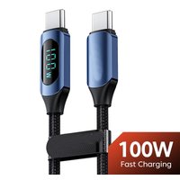 100W Type C to Type C Cable PD Fast Charging Charger USB C to USB C Display Cable For Macbook iPad Data Cord Wire