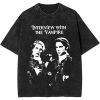Interview With The Vampire Anne Graveyard Gothic Hoodie T Shirt Harajuku T Shirt Top Summer Cotton Comfortable Oversized Clothes