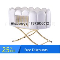 Velvet Fashion Cartoon Soothing Swing Cradle