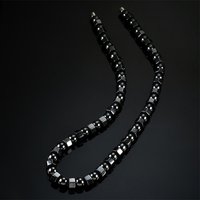 Exquisite Black Hematite Necklace Healing Magnetic Therapy Necklace Jewelry Gift Pain Relief for Neck Arthritis Shoulder