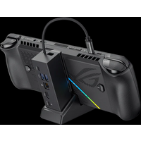 USB C 6-in-1 Docking Station for ROG Ally X, ROG Ally X Dock with HDMI 4K@120Hz,Gigabit Ethernet,PD 100W Charging for ROG Ally X