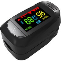 Finger Pulse Oximeter LED Blood Oxygen Saturation Heart Rate Monitor Oxymeters Medical With Digital Display Oximeter