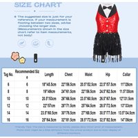 Girls Latin Jazz Salsa Tango Dance Dress Kids Halter Sleeveless Leotards Tassel Sequin Skirted Dance Dress Performance Costume