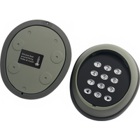 Wireless Keypad, Password Switch, 433 Remote Control, Gate Opener, 2-CH Receiver for Gate Door, 1527 Access Control