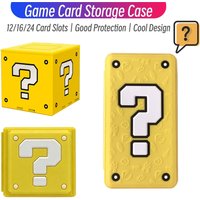 Mysterious Question Mark Suitable for Switch/OLED/Lite game card case For Switch 2 game card storage box 12/16/24 Card Slots