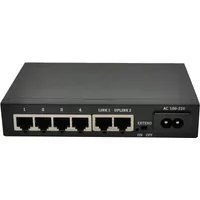 2 SFP Uplink POE 10/100m rj45 Port Switch Outdoor Smart POE Switch