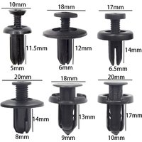 5mm 6mm 7mm 8mm 9mm 10mm Hole Car Bumper Rivet Fastener Auto Fender Trim Panel Screw Clips For Honda Nissan Toyota Hyundai