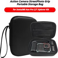 For Insta360 Ace Pro 2/1 Xplorer Grip Storage Bag EVA Portable Travel Carrying Case For Action Camera StreetPhoto Kit Bag