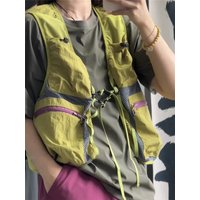 Mountain Range Outdoor Mountaineering Hiking Sports Vest Unisex Trendy Running Leisure Handsome Fishing Backpack Vest