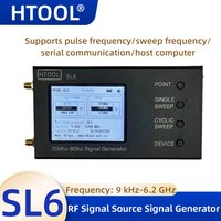 9kHz-6.2GHz Signal Generator RF Signal Source Serial Port Control MAX2871 Sweep Frequency Sine Wave