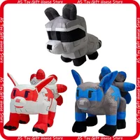 Roblox Nine Tailed Fox Grow A Garden Block Style Soft Stuffed Plush Toys For Game Fans Bedroom Decor Play Companion