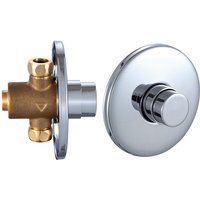 Brass Concealed Urinal Valve Urinal Flush Valve Delay Shower Valve Switch Flush Valve Antique Brass Faucet Water-tap Outdoor
