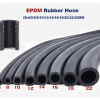 EPDM Rubber Hose Engine Water Tank High Temperature Resistant Warm Air Water Pipe 4mm 5mm 6mm 8mm 10mm 12mm 14mm 16mm 19-22-25mm