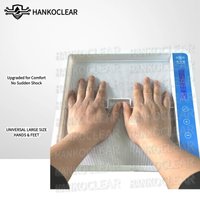 Upgraded Hands Feet Care Tool Iontophoresis Device for Sweating Control, Gentle & Stable