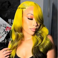 Fashion Style Mermaid‑Style Wave High Quality Glueless Virgin Human Hair Wigs Natural Black Full Density Straight Silky Smooth