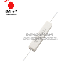 1pc 20W 5% Cement Resistor Power Resistance 0.1 ~ 10K 0.1R 0.5R 10R 50R 0.22 0.33 0.5 1 2 5 8 10 20 22 30 50 100 1K 1.5K 2K ohm