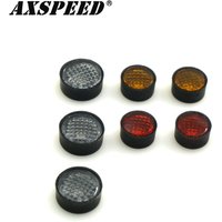 AXSPEED 7PCS RC Car Taillight Light Cover for 1/10 RC Crawler D90 Defender Body Shell Upgrade Parts