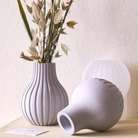 Simplicity Flowerpot Silicone Mold DIY Handmade Striped Vase Plaster Resin Planter Craft Injection Molds Home Gardening Decor