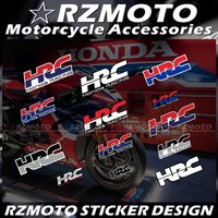 Honda HRC Racing Motorcycle Decoration Stickers Reflective Waterproof Helmet Racing Decals CBR RCV Accessories Sponsor Stickers