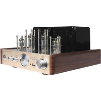 Professional Sound Home Vacuum Tube Amplifier 60W BT Optical/Coaxial USB 2.0 Channel Aluminum Alloy 3.5mm Headphone Jack