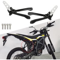 Modified Ultra Bee Original Rear Foot Pegs For SURRON SUR RON Ultra Bee Electronic Dirt Bike Foot Pedal Bracket Support Foot peg