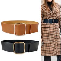 Plus Größe Korsett Gürtel Weibliche Taille Breiten Bund Designer Gürtel Für Frauen Hohe Qualität Große Kleid Strap Keine Pin Mantel Gürtel