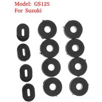 12 Pieces Motorcycle Fairing Rubber Side Cover Grommets for GS125 for Suzuki