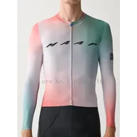 AliExpress NONE 2025 Team High Quality Pro Cycling Jersey Men Woman Breathable Bicycle Clothing Road MTB Bike High-end Simple Long Sleeve Thin
