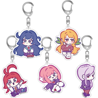 Anime Kimi no Koto ga Dai Dai Dai Dai Daisuki na 100-nin no Kanojo Keychains Hakari Kurumi Mei Fans Gifts cosplay Accessories