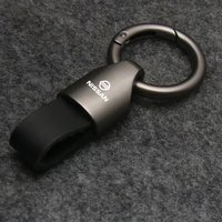 Luxury Men Women Suede/Metal Key Chain Fashion Keychain Key Ring Holder For Nissan Sylphy N7 Teana Qashqai Note J10 J11 Juke GTR
