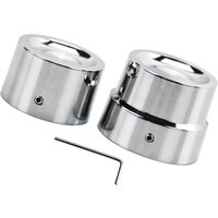 1 Pair Motorcycle Rear Axle Nut Cover Cap Bolt Aluminum for Harley-Davidson Softail Touring Dyna Electra Glide Sportster Ultra