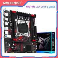MACHINIST X99 PR8 Motherboard LGA 2011-3 Supports DDR3 RAM Intel Xeon E5 V3 cpu Double Channel NVME M.2/SATA 3.0
