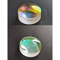 Diameter 25.4mm Double Glued Achromatic Lens Coating Film Focal Length 30 35 40 50 60 100 200 250 300mm Coating Film 400-700nm