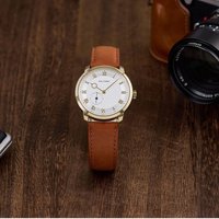 Baltany Men Automatic Watch Pilot 38mm Mechanical Wristwatch Sapphire Mirror 50m Waterproof Hangzhou5000 Micro Rotor