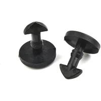 Car Truck Clips Car Parts Bumper Tow For Land Rover Towing Trim 10PCS Black DYR500010 For Land Rover Discovery