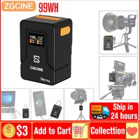 ZGCINE ZG-V99 Pro kit ZG-V99Pro V-Mount Battery Auxiliary battery Power Bank For DSLR Cameras Camcorders Video Lights Monitors