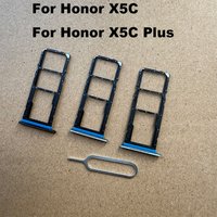 For Huawei Honor X5C / X5C PLUS SIM Card Tray Holder Slot Micro SD Adapter Repair Parts Replacement