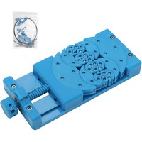 Handmade 3D Printed Fractal Bench Vise - Universal Flat-Jaw Multi-Functional Clamp for DIY Craft & Precision Repair