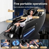 6D AUTO Massage Chair Full Body Massage Zero Gravity Relaxation Recliner with SL-Track Bluetooth Speaker and Heating Function