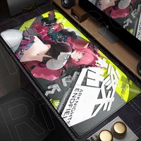 XXL Game Arknights Endfield Yvonne Mouse Pad Rug Non-slip Rubber Gamer Computer Mats Desk mat Laptop Office Large protective pad