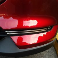 Für Mazda CX-5 CX5 2017 2018 2019 2020 2021 Stahl Auto Front Nebel Licht Trim Streifen dekoration abdeckung Außen Zubehör styling