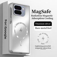 For Google Pixel 10 Pro Fold Case Simple Gold Folding Super Magnetic PC Cover For Google Pixel10 Pro Fold Shockproof Funda