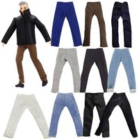 Neue 11,5 "Mode Männliche Puppe Jeans Hosen Puppe Kleidung 30 ~ 32 cm Puppe Casual Trägt Hosen 1/6 BJD puppen Zubehör Kinder Spielzeug