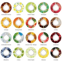 1pcs Flavoring Pods Air Scent 20 Fruit Flavours 0 Sugar Up Plastic Water Drink Bottle Flavor Pod Water Bottles Mouth Girls