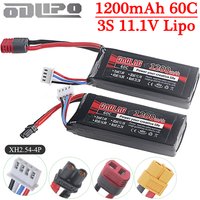 3S RC LiPo Battery 11.1V 1200mAh 60C For RC Car Vehicle Airplane Time traveling aircraft FPV 11.1V LiPo 3S with XT30/XT60/T PLUG
